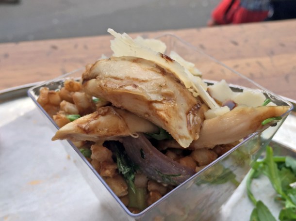 rabbit salad at vico