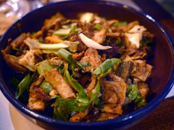 lamb kothu roti at hoppers soho