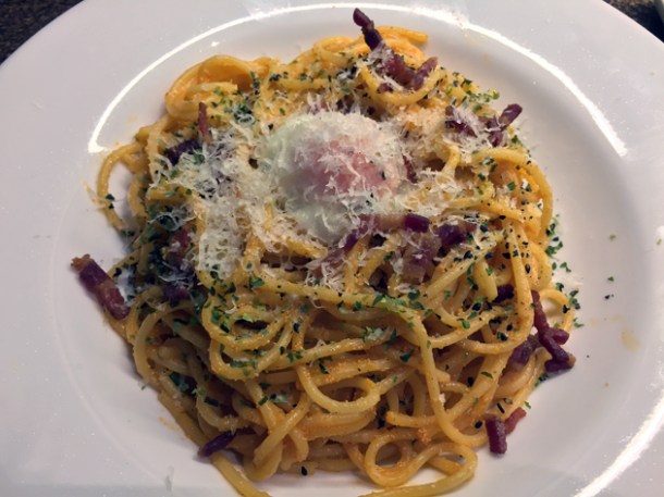 mentaiko spaghetti at nanban