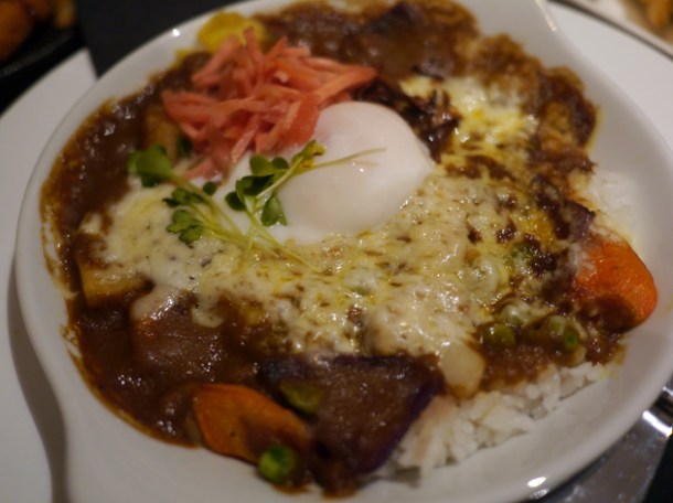 vegetable japanese curry at nanban
