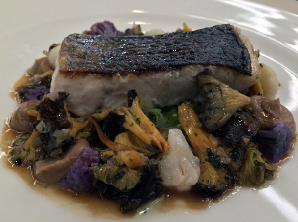 pot roast sea bass at piquet