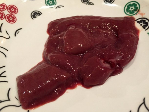 pork liver at shuang shuang