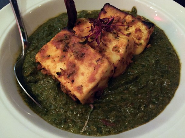 saag paneer at gunpowder