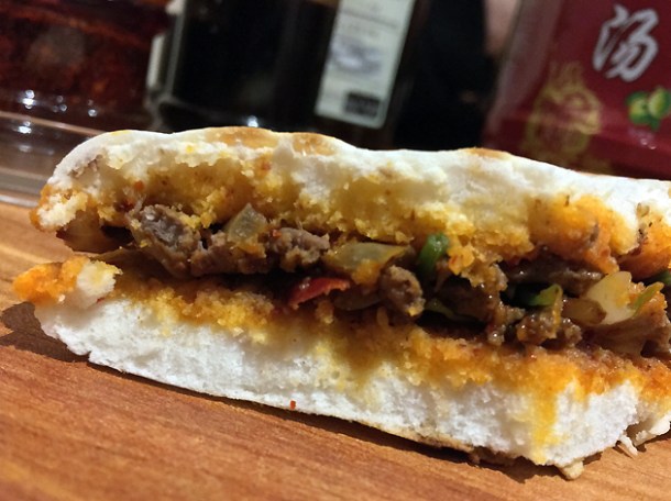 beef bao at xian impression arsenal holloway road