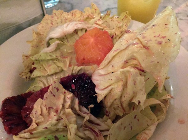 castel franco with blood orange at hill and szrok pub