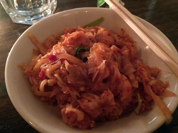 kimchi at mr bao