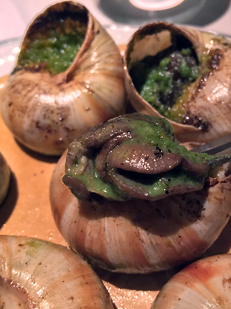 snails at bellanger islington