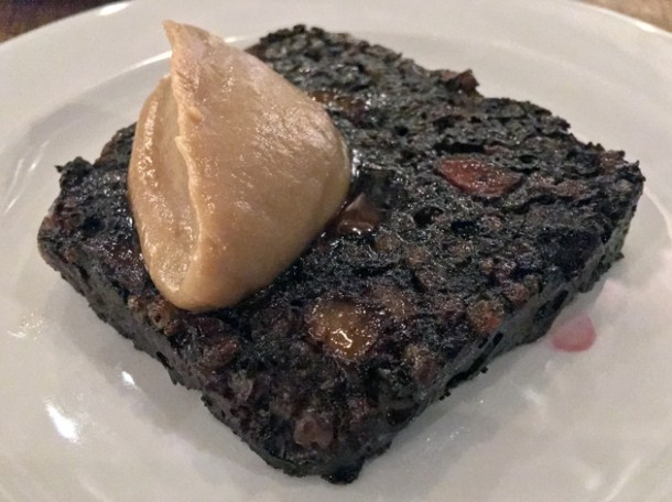 blood cake at pitt cue