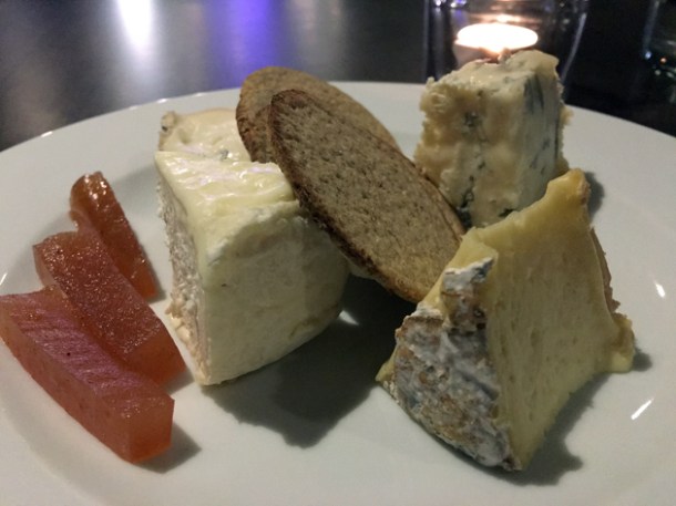 cheeses at osteria barbican