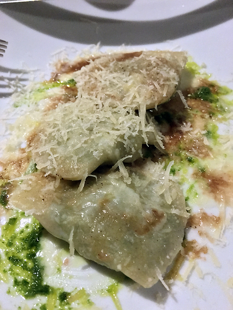 ravioli at osteria barbican