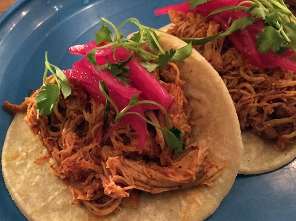 chicken taco at santo remedio old street