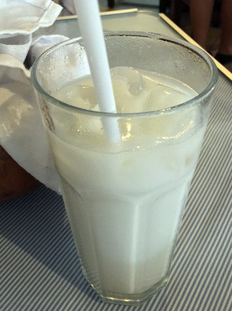 horchata at la chaya maya
