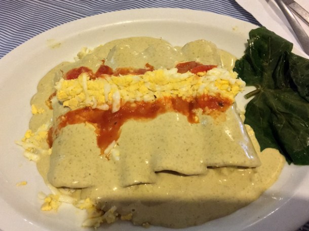 papadzule at la chaya maya