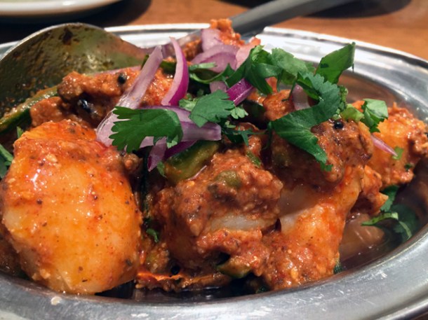 aloo achar at kailash momo
