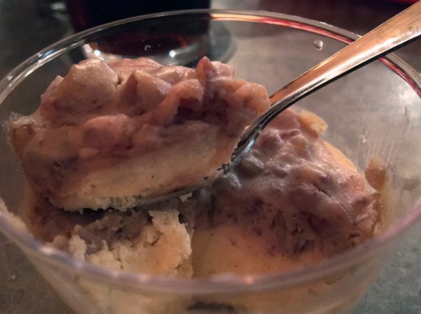 cheesecake at burgerac's burgershack at the social