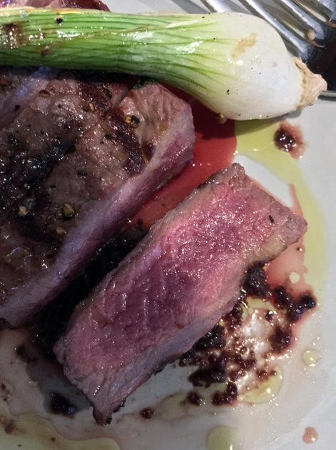 galician sirloin at the barbary