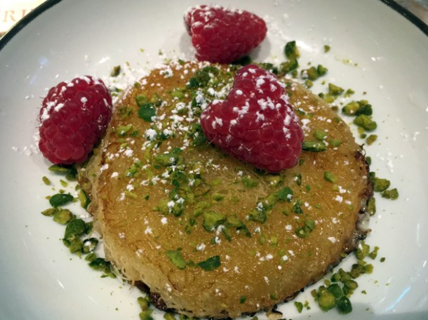 knafeh at the barbary