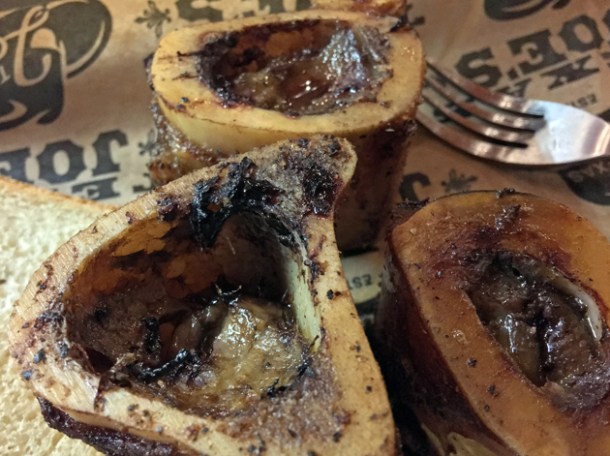 bone marrow at texas joe's london bridge