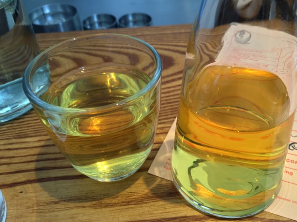 cold brew tea at bao fitzrovia