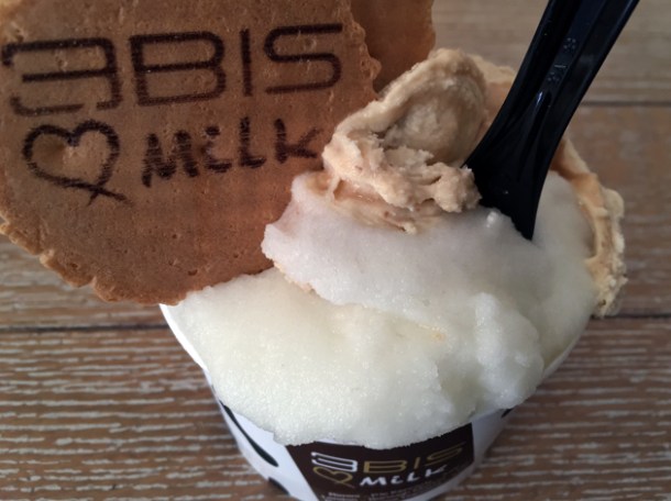 lemon sorbet at 3bis