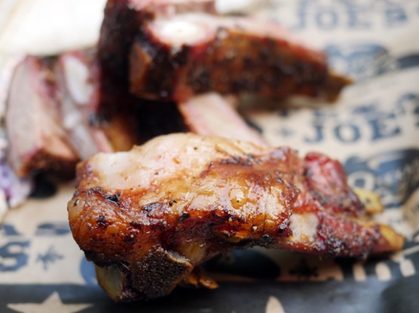 mutton ribs at texas joe's smoked meats