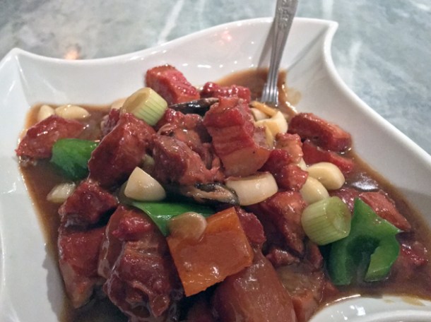 red braised pork at the sichuan