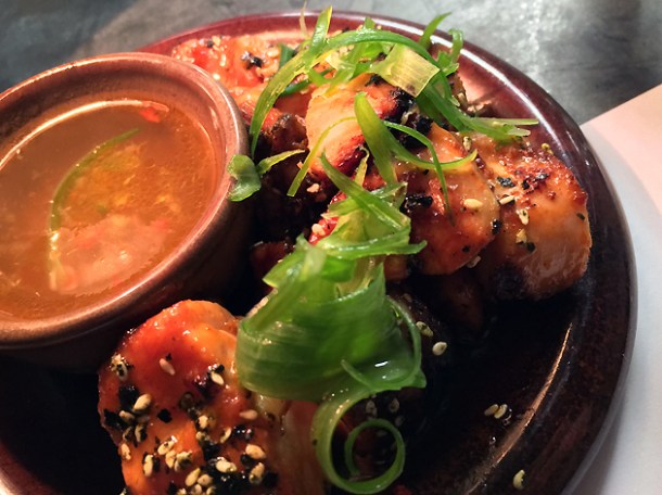 chicken burnt ends at foley's fitzrovia