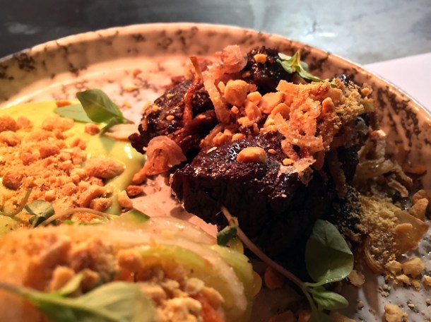 sticky beef at foley's fitzrovia