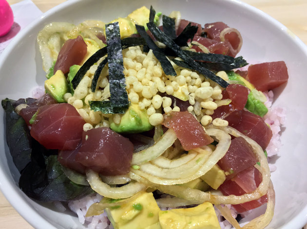 tuna poke at tombo soho