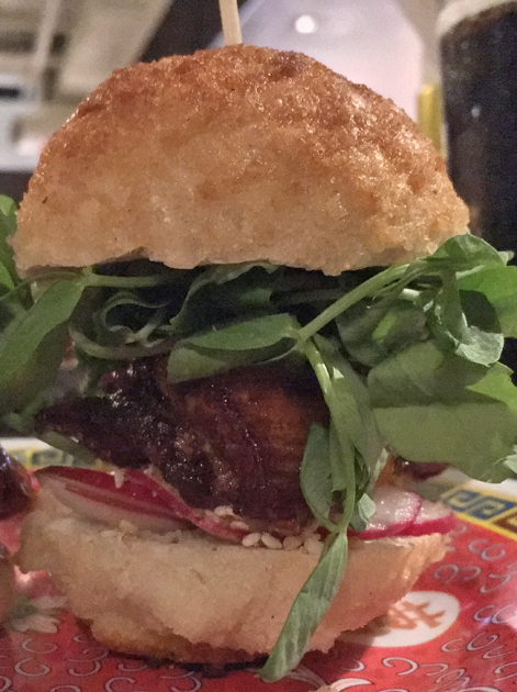 pork crusty tiger roll at cha chaan teng london