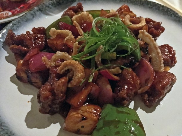 sweet and sour pork at cha chaan teng london