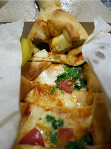 three cheese pide from pide oven