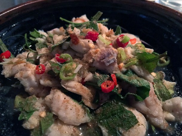 laos style plaice at kiln