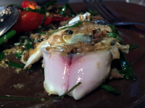 mackerel dry red curry at kiln soho