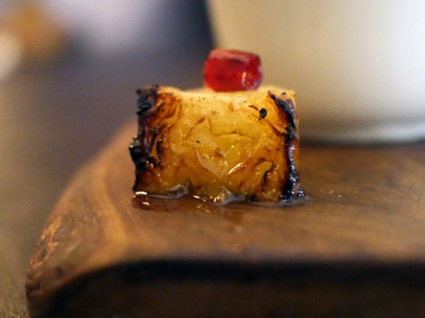 roasted pineapple at a wong