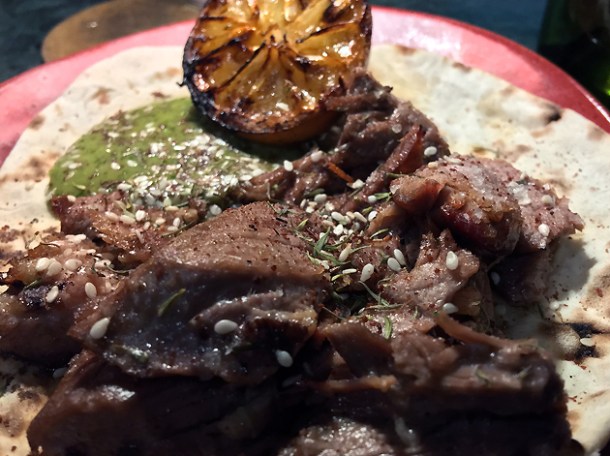 smoked lamb at temper soho