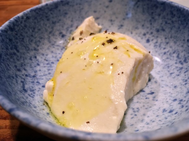 chilled tofu at birdland