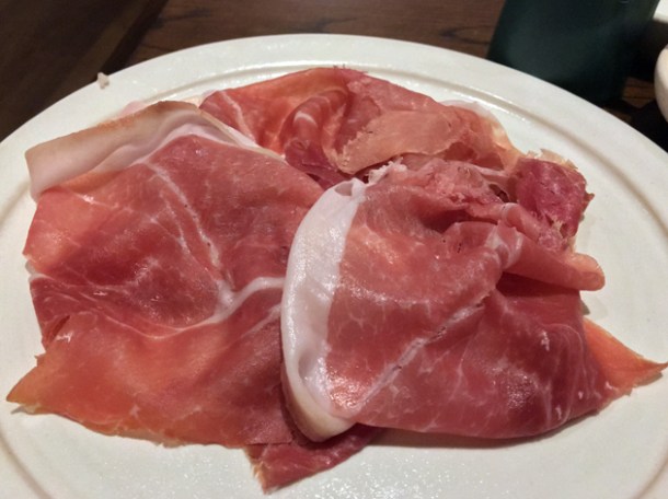 parma ham at luca