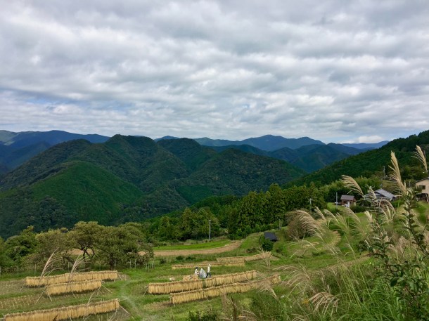 takahara hilltop village kumano kodo japan hiking