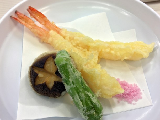tempura at koguchi shizen-no-ie