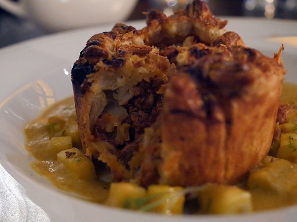 curried mutton pie at holborn dining room