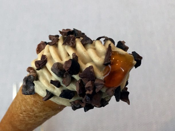 foie grass ice cream amuse bouche at claude bosi bibendum