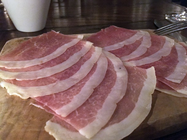 hackney culatello at holborn dining room