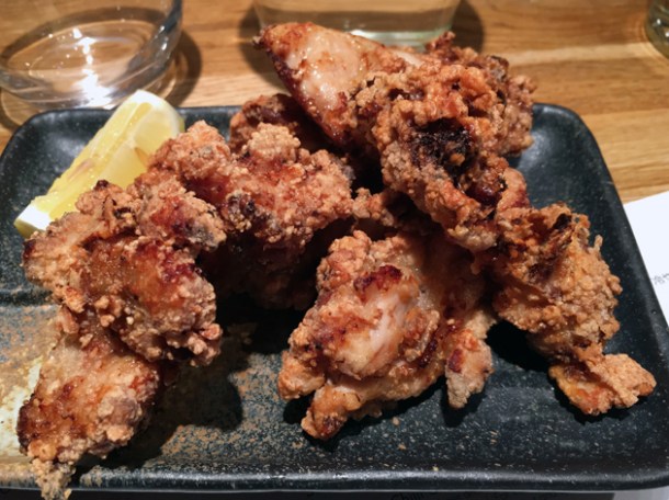 chicken karaage at tonkotsu bankside