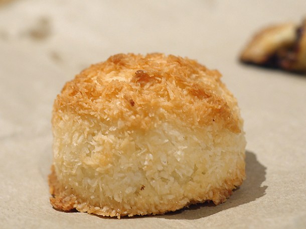 coconut macaroon from monty's deli