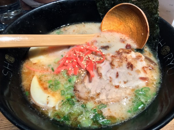 kotteri hakata tonkotsu at shoryu kingly court