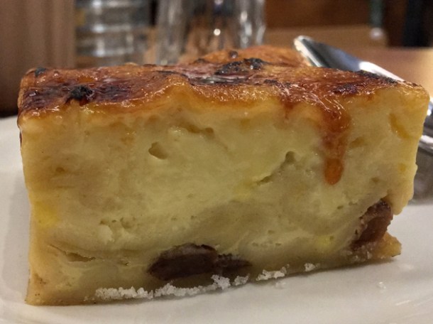 lokshen pudding at monty's deli