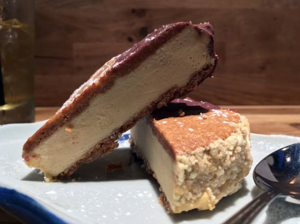 malted ice cream chocolate oat sandwich at tonkotsu bankside