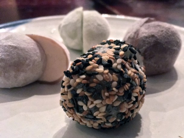 mochi ice cream at bone daddies soho