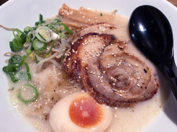pork bone broth ramen at tonkotsu bankside